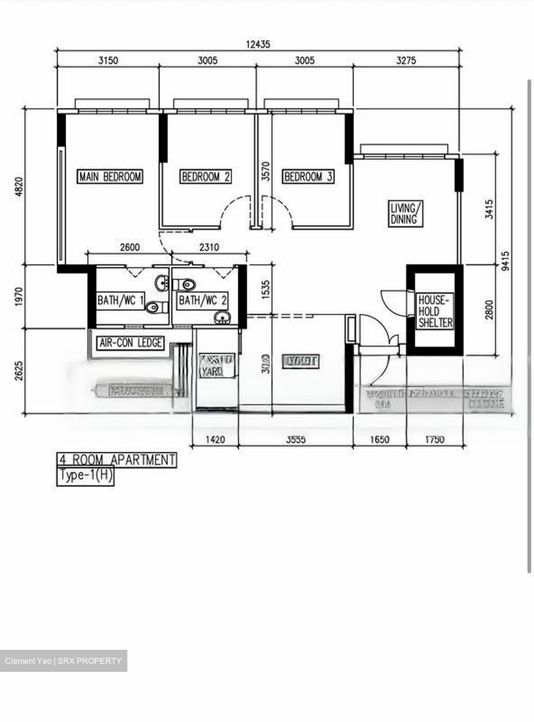 Blk 430A Bedok North Woods (Bedok), HDB 4 Rooms #485846151